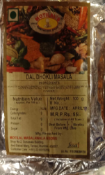 Dal Dhokli Masala